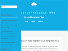 Tablet Screenshot of caspinternational.org